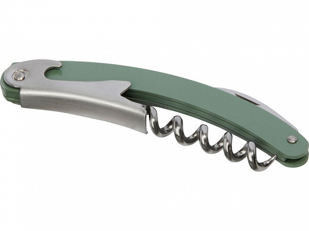 Складной нож Nordkapp, зеленый яркий с логотипом в Самаре заказать по выгодной цене в кибермаркете AvroraStore