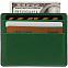 Чехол для карточек Devon, темно- зеленый с логотипом в Самаре заказать по выгодной цене в кибермаркете AvroraStore