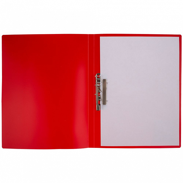 Папка с прижимом Expert, красная с логотипом в Самаре заказать по выгодной цене в кибермаркете AvroraStore