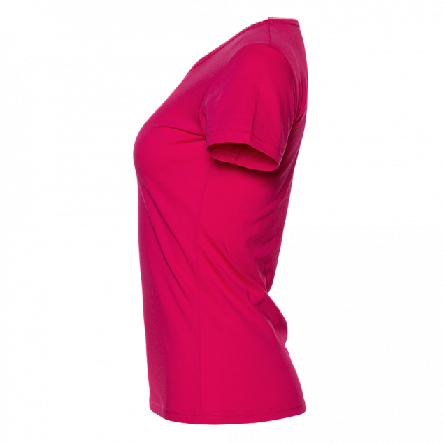 Футболка женская 02W Ярко-розовый с логотипом в Самаре заказать по выгодной цене в кибермаркете AvroraStore