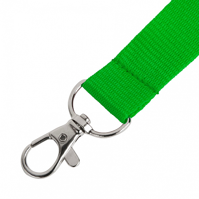 Ланъярд NECK, зеленый, полиэстер, 2х50 см с логотипом в Самаре заказать по выгодной цене в кибермаркете AvroraStore