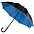 Зонт-трость Downtown, черный с коричневым с логотипом в Самаре заказать по выгодной цене в кибермаркете AvroraStore