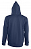 Толстовка мужская на молнии с капюшоном Seven Men 290, темно-синяя с логотипом в Самаре заказать по выгодной цене в кибермаркете AvroraStore