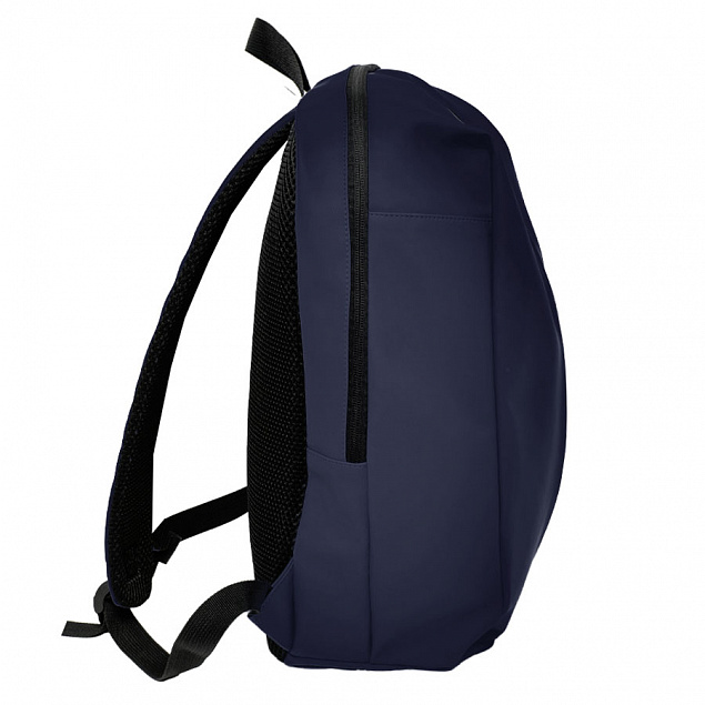Рюкзак "Go", т.синий, 41 х 29 х15,5 см, 100% полиуретан с логотипом в Самаре заказать по выгодной цене в кибермаркете AvroraStore