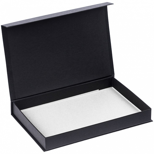 Коробка Silk, черная с логотипом в Самаре заказать по выгодной цене в кибермаркете AvroraStore