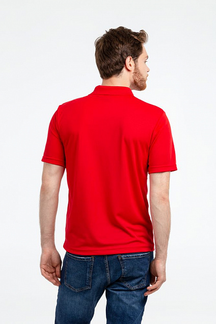 Рубашка поло мужская Eclipse H2X-Dry, синяя с логотипом в Самаре заказать по выгодной цене в кибермаркете AvroraStore