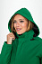Куртка на стеганой подкладке Robyn, темно-зеленая с логотипом в Самаре заказать по выгодной цене в кибермаркете AvroraStore