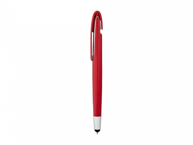 Ручка-стилус шариковая Rio, красный с логотипом в Самаре заказать по выгодной цене в кибермаркете AvroraStore