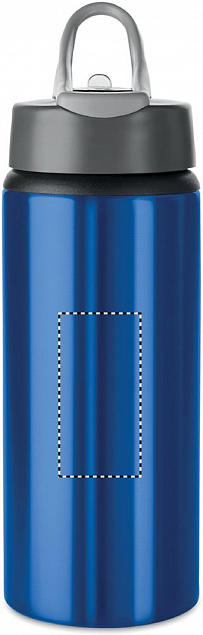 Фляга алюминиевая 600мл с логотипом в Самаре заказать по выгодной цене в кибермаркете AvroraStore
