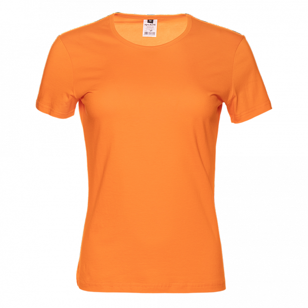 Футболка женская 02W Оранжевый с логотипом в Самаре заказать по выгодной цене в кибермаркете AvroraStore