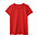 Футболка женская T-bolka Stretch Lady, темно-красная с логотипом в Самаре заказать по выгодной цене в кибермаркете AvroraStore