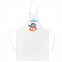 Фартук «Морские обитатели», белый с логотипом в Самаре заказать по выгодной цене в кибермаркете AvroraStore