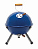 Мини барбекю COOKOUT, синий с логотипом в Самаре заказать по выгодной цене в кибермаркете AvroraStore