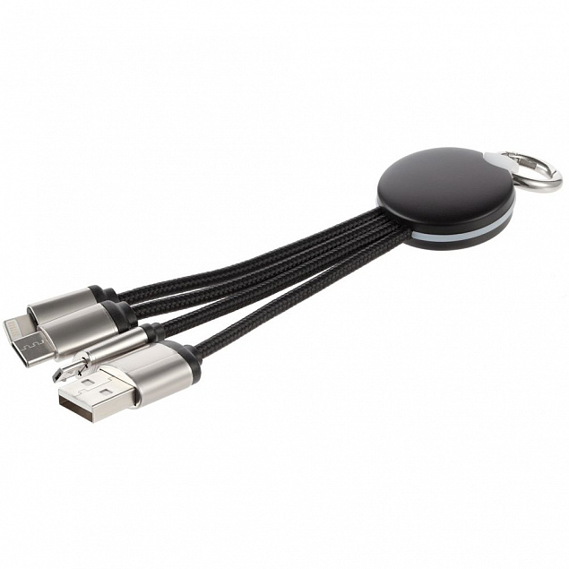Зарядный кабель-брелок Uniscend Lite Omniline с логотипом в Самаре заказать по выгодной цене в кибермаркете AvroraStore