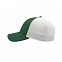 Бейсболка "Campus", белый/зеленый, 100%нейлон, 100% полиэстер, 244 г/м2 с логотипом в Самаре заказать по выгодной цене в кибермаркете AvroraStore
