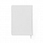 Ежедневник недатированный Campbell, А5,  белый, белый блок с логотипом в Самаре заказать по выгодной цене в кибермаркете AvroraStore