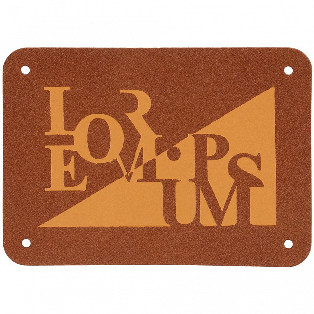 Лейбл Etha Nubuck, М, коричневый с логотипом в Самаре заказать по выгодной цене в кибермаркете AvroraStore