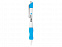 Ручка шариковая Bubble, голубой, черные чернила с логотипом в Самаре заказать по выгодной цене в кибермаркете AvroraStore