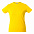 Футболка женская HEAVY LADY, желтая с логотипом в Самаре заказать по выгодной цене в кибермаркете AvroraStore