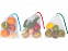 Набор сетчатых сумок из вторичного ПЭТ Trio с логотипом в Самаре заказать по выгодной цене в кибермаркете AvroraStore