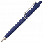 Ручка шариковая Raja Chrome, синяя с логотипом в Самаре заказать по выгодной цене в кибермаркете AvroraStore