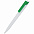 Ручка пластиковая Accent, зелёная с логотипом в Самаре заказать по выгодной цене в кибермаркете AvroraStore
