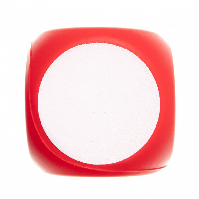 Антистресс «Куб», красный с логотипом в Самаре заказать по выгодной цене в кибермаркете AvroraStore