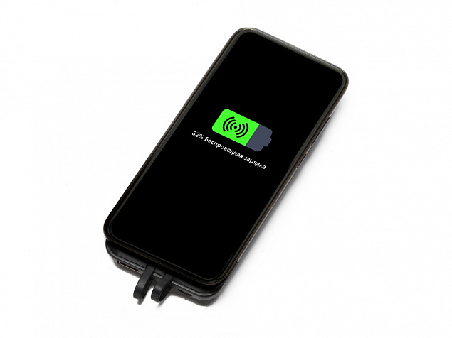Портативное беспроводное зарядное устройство Octopus Air, 5000 mAh с логотипом в Самаре заказать по выгодной цене в кибермаркете AvroraStore