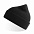 Шапка NELSON в рубчик с отворотом,100%  органический хлопок, светло-серый с логотипом в Самаре заказать по выгодной цене в кибермаркете AvroraStore