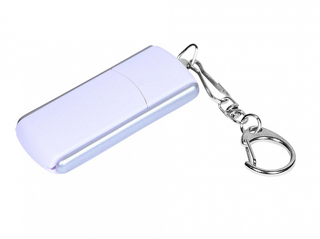 USB 2.0- флешка промо на 16 Гб с прямоугольной формы с выдвижным механизмом с логотипом в Самаре заказать по выгодной цене в кибермаркете AvroraStore