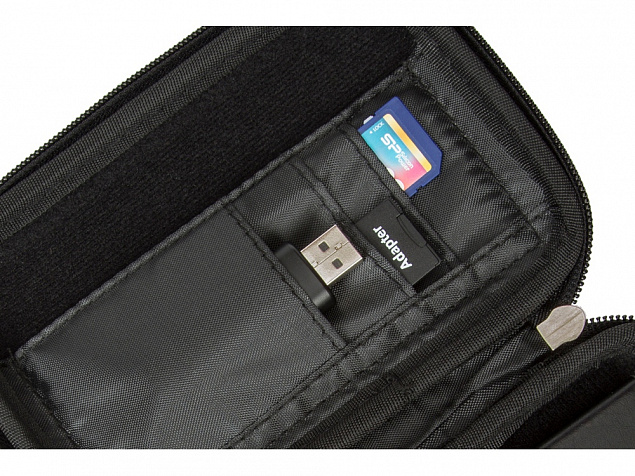 Чехол для жесткого диска из кожзама с логотипом в Самаре заказать по выгодной цене в кибермаркете AvroraStore