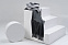 Палантин Gorgeous, черный с логотипом в Самаре заказать по выгодной цене в кибермаркете AvroraStore