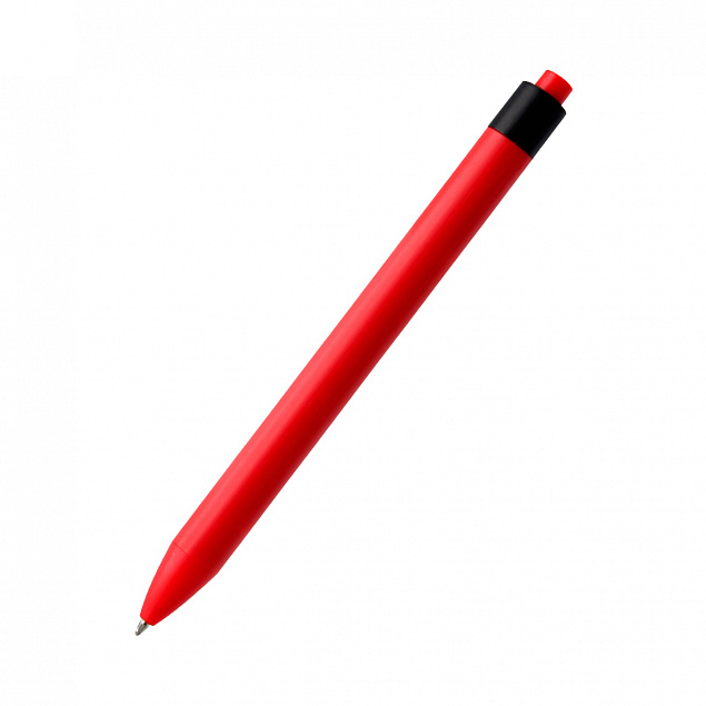 Ручка шариковая Kan - Красный PP с логотипом в Самаре заказать по выгодной цене в кибермаркете AvroraStore