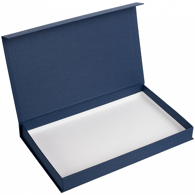 Коробка Horizon Magnet, темно-синяя с логотипом в Самаре заказать по выгодной цене в кибермаркете AvroraStore