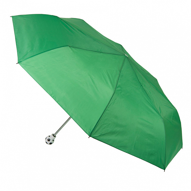 Зонт складной FOOTBALL, механический с логотипом в Самаре заказать по выгодной цене в кибермаркете AvroraStore