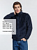 Куртка унисекс Finch, темно-синяя (navy) с логотипом в Самаре заказать по выгодной цене в кибермаркете AvroraStore