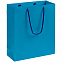 Пакет Wide, Голубой с логотипом в Самаре заказать по выгодной цене в кибермаркете AvroraStore
