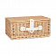 Плетеная корзина на 2 персоны с логотипом в Самаре заказать по выгодной цене в кибермаркете AvroraStore