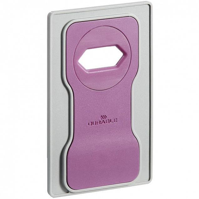 Держатель для зарядки телефона Varicolor Phone Holder, розовый с логотипом в Самаре заказать по выгодной цене в кибермаркете AvroraStore