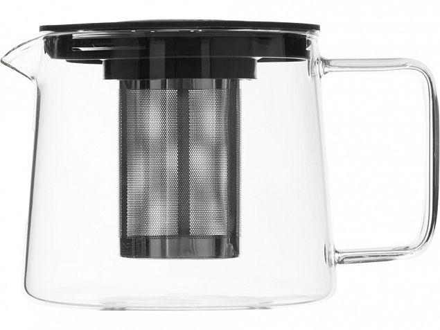 Стеклянный заварочный чайник с фильтром «Pu-erh» с логотипом в Самаре заказать по выгодной цене в кибермаркете AvroraStore