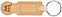 Бамбуковый брелок для жетонов е с логотипом в Самаре заказать по выгодной цене в кибермаркете AvroraStore