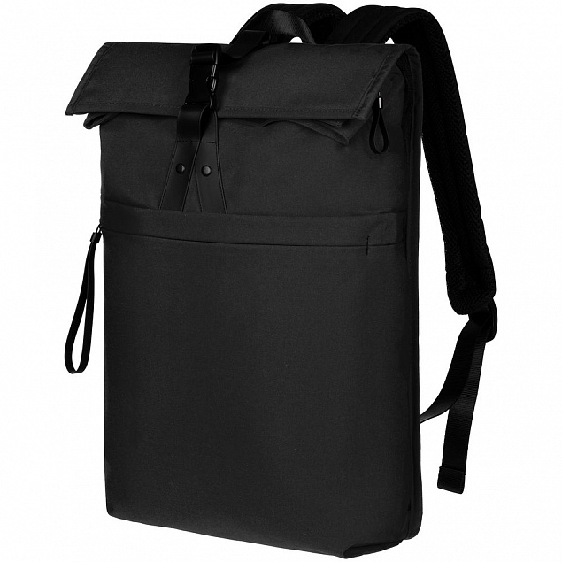 Рюкзак urbanPulse, черный с логотипом в Самаре заказать по выгодной цене в кибермаркете AvroraStore