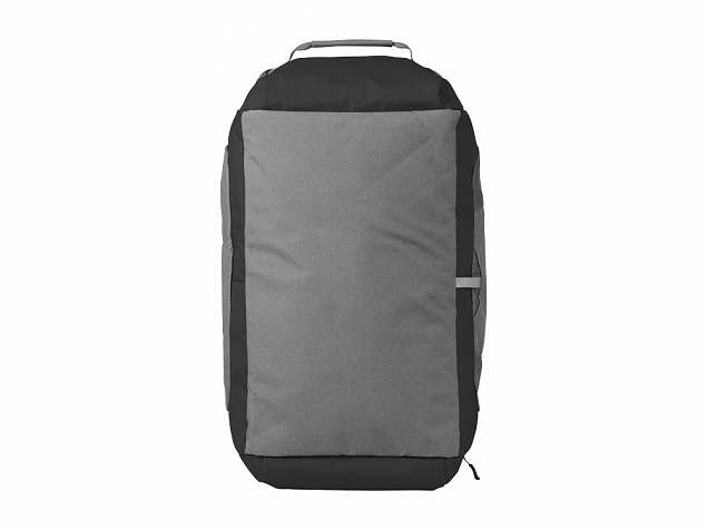 Сумка-рюкзак Revelstoke дорожная, серый/черный с логотипом в Самаре заказать по выгодной цене в кибермаркете AvroraStore
