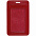 Чехол для пропуска Nebraska, красный с логотипом в Самаре заказать по выгодной цене в кибермаркете AvroraStore