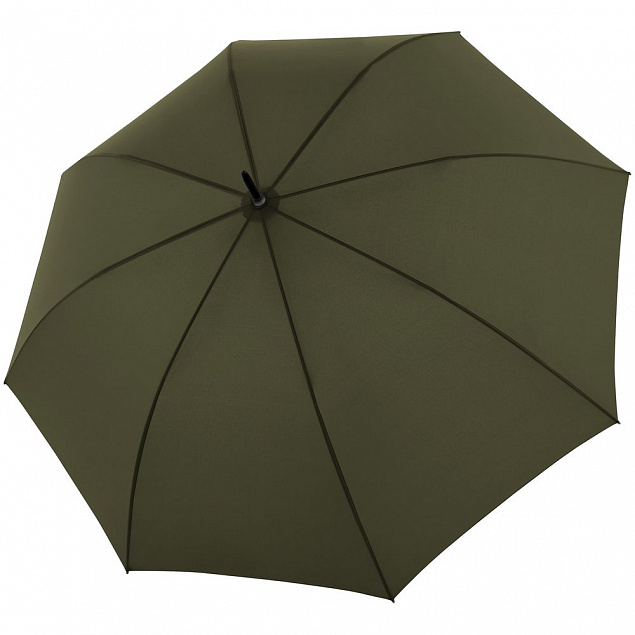 Зонт-трость Nature Golf Automatic, зеленый с логотипом в Самаре заказать по выгодной цене в кибермаркете AvroraStore