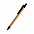 Шариковая ручка NATURAL BIO - Оранжевый OO с логотипом в Самаре заказать по выгодной цене в кибермаркете AvroraStore