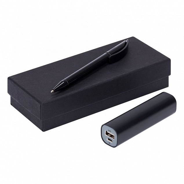 Коробка Mini, черная с логотипом в Самаре заказать по выгодной цене в кибермаркете AvroraStore