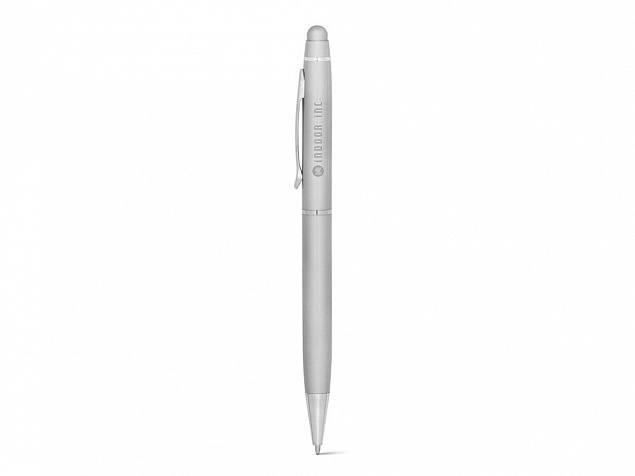 Шариковая ручка из металла со стилусом «JULIE» с логотипом в Самаре заказать по выгодной цене в кибермаркете AvroraStore