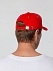 Бейсболка Standard, красная с логотипом в Самаре заказать по выгодной цене в кибермаркете AvroraStore