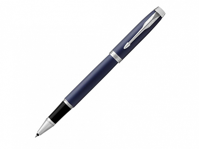 Ручка Parker роллер IM Blue CT с логотипом в Самаре заказать по выгодной цене в кибермаркете AvroraStore